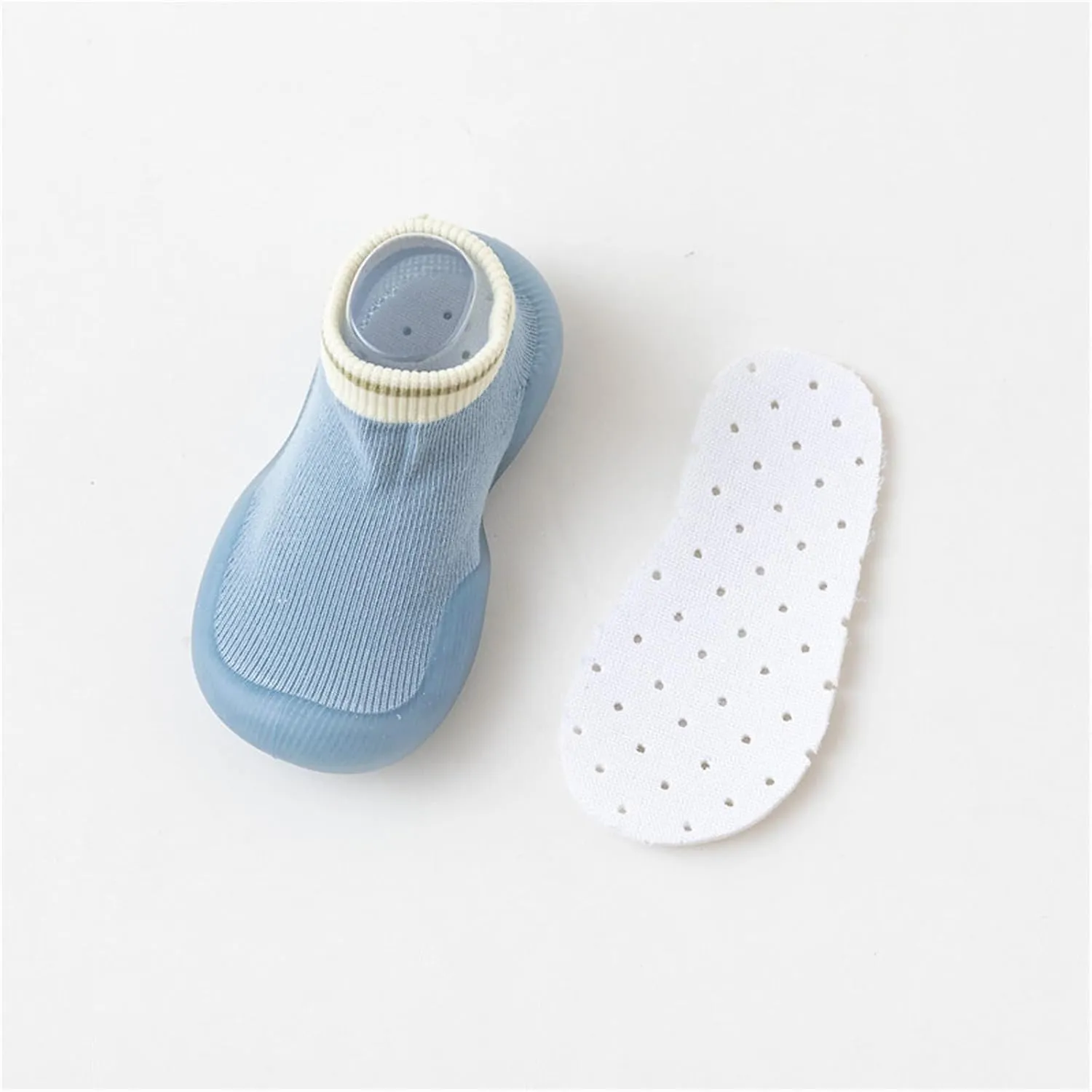 Toddler Extra Wide Baby Girl Boy Indoor Toddlers Breathable Walking Shoes Warm Elastic Sock Shoes Big Kid Sneaker