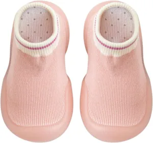 Toddler Extra Wide Baby Girl Boy Indoor Toddlers Breathable Walking Shoes Warm Elastic Sock Shoes Big Kid Sneaker
