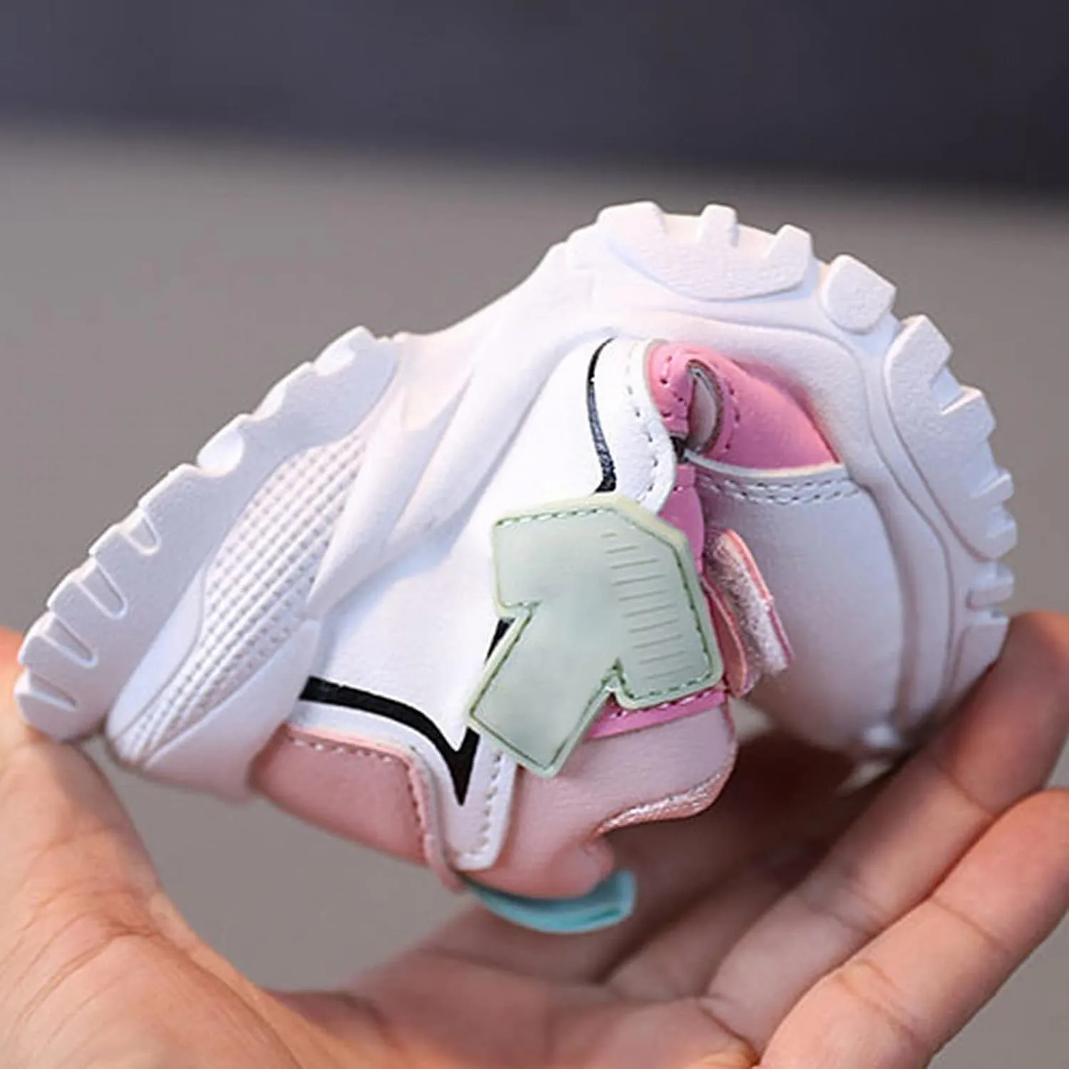 Toddler Open Toe Sneakers Mesh Non Slip Sport Shoes Baby Boys Memory Foam Breathable Spring Casual First Walking Shoes