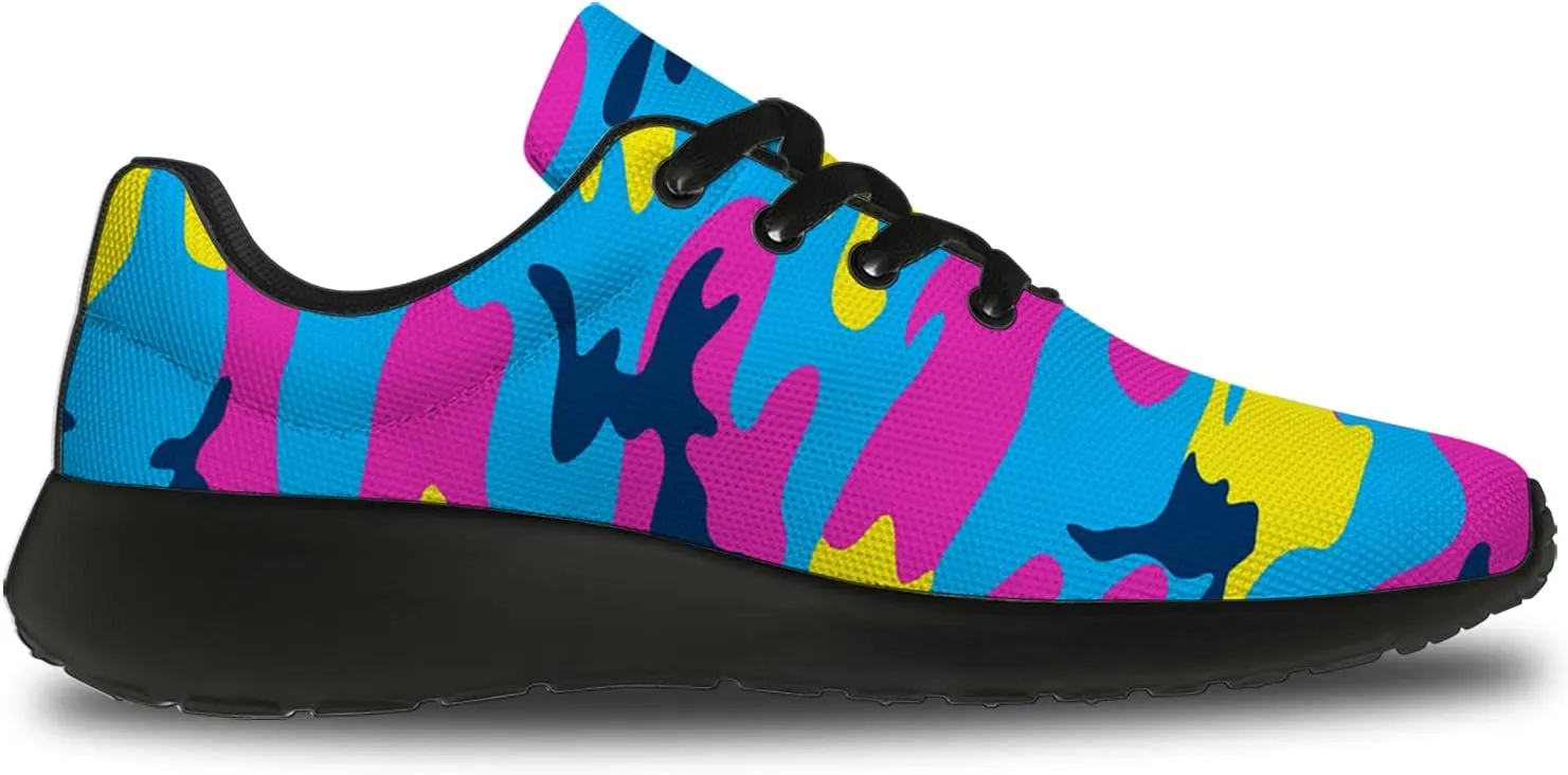 Unisex Camouflage Sneakers for Women & Men, Breathable & Lightweight, All Occasions