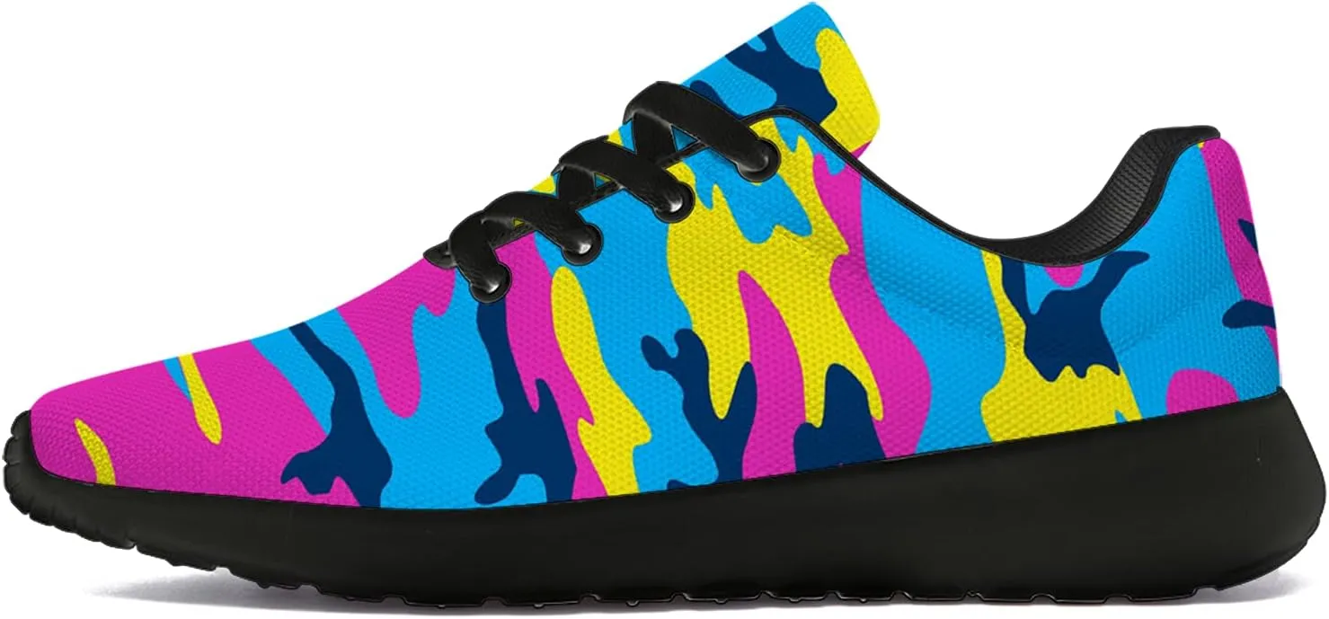 Unisex Camouflage Sneakers for Women & Men, Breathable & Lightweight, All Occasions