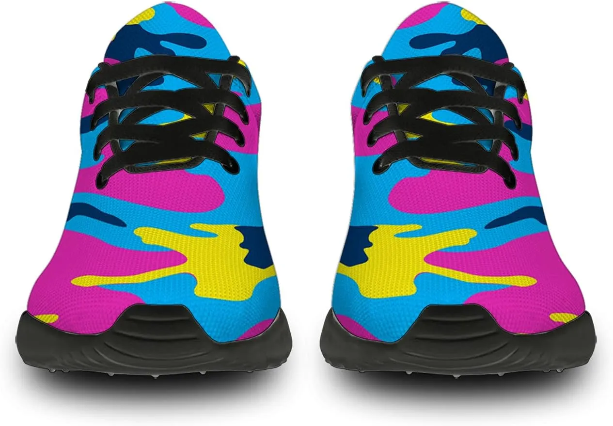 Unisex Camouflage Sneakers for Women & Men, Breathable & Lightweight, All Occasions