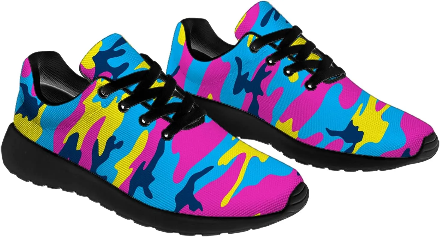 Unisex Camouflage Sneakers for Women & Men, Breathable & Lightweight, All Occasions