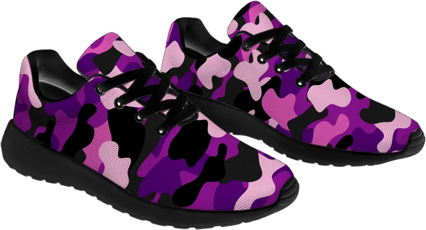 Unisex Camouflage Sneakers for Women & Men, Breathable & Lightweight, All Occasions