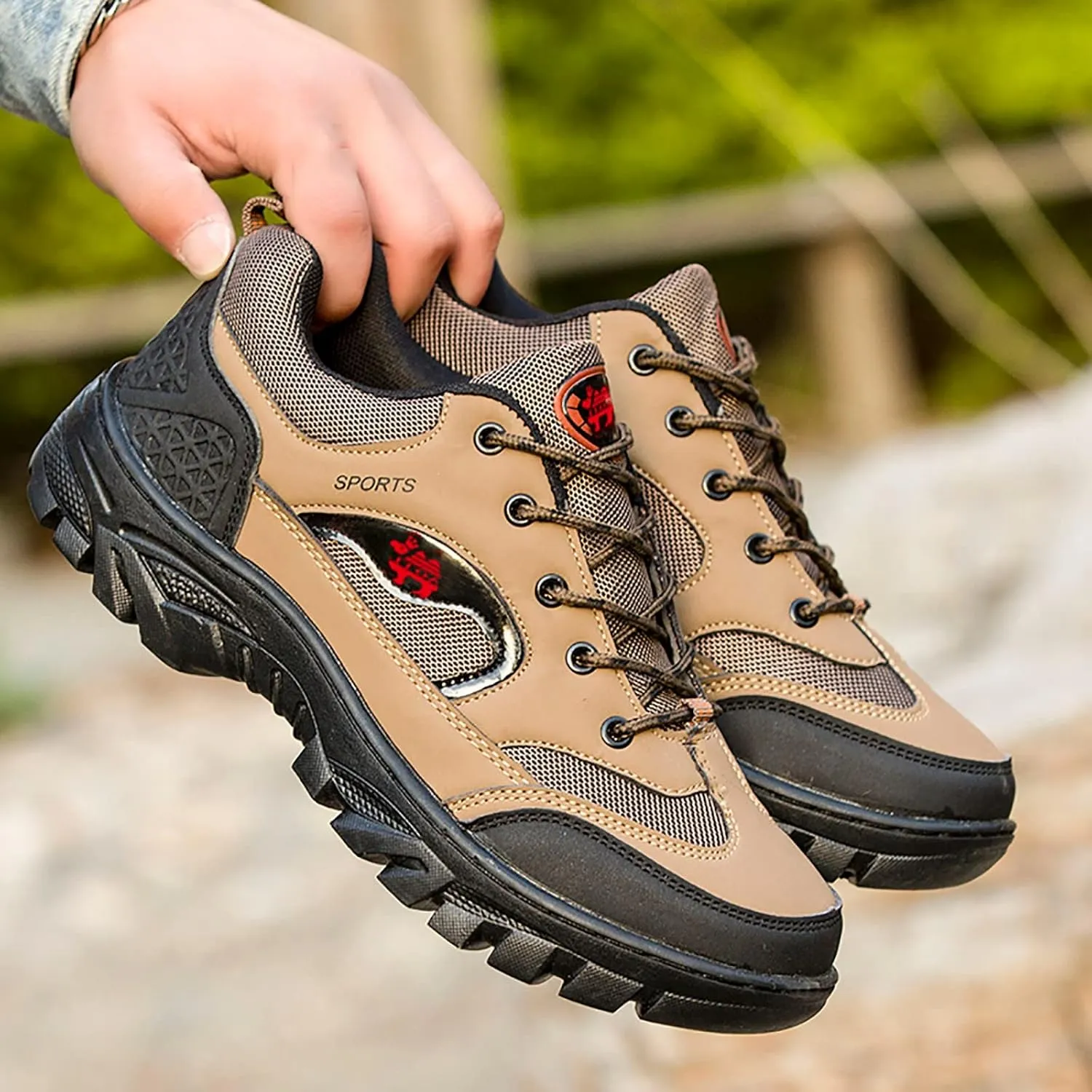 Walking Shoes for Men Fashion Casual Loafers Breathable Hiking Shoes Mens Casual Winter Sneaker