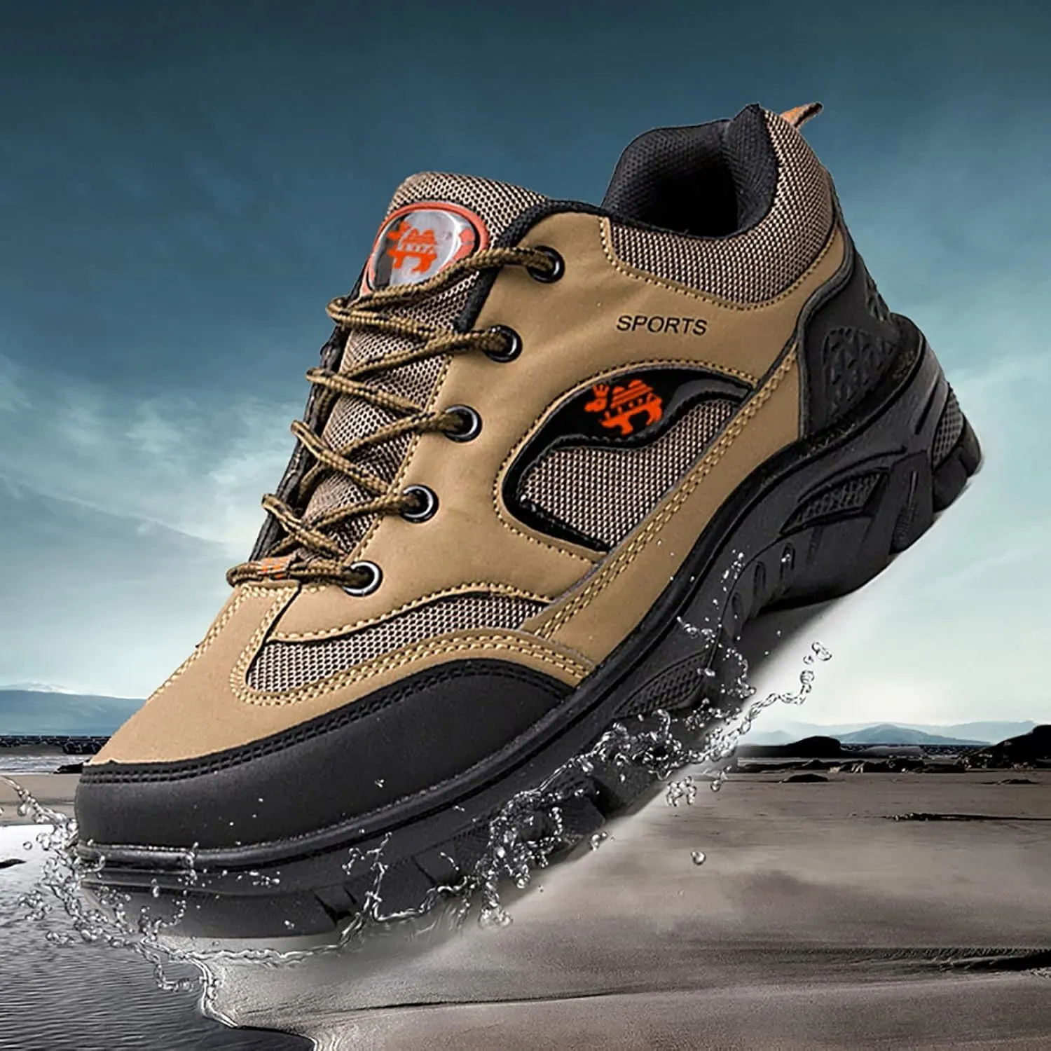Walking Shoes for Men Fashion Casual Loafers Breathable Hiking Shoes Mens Casual Winter Sneaker