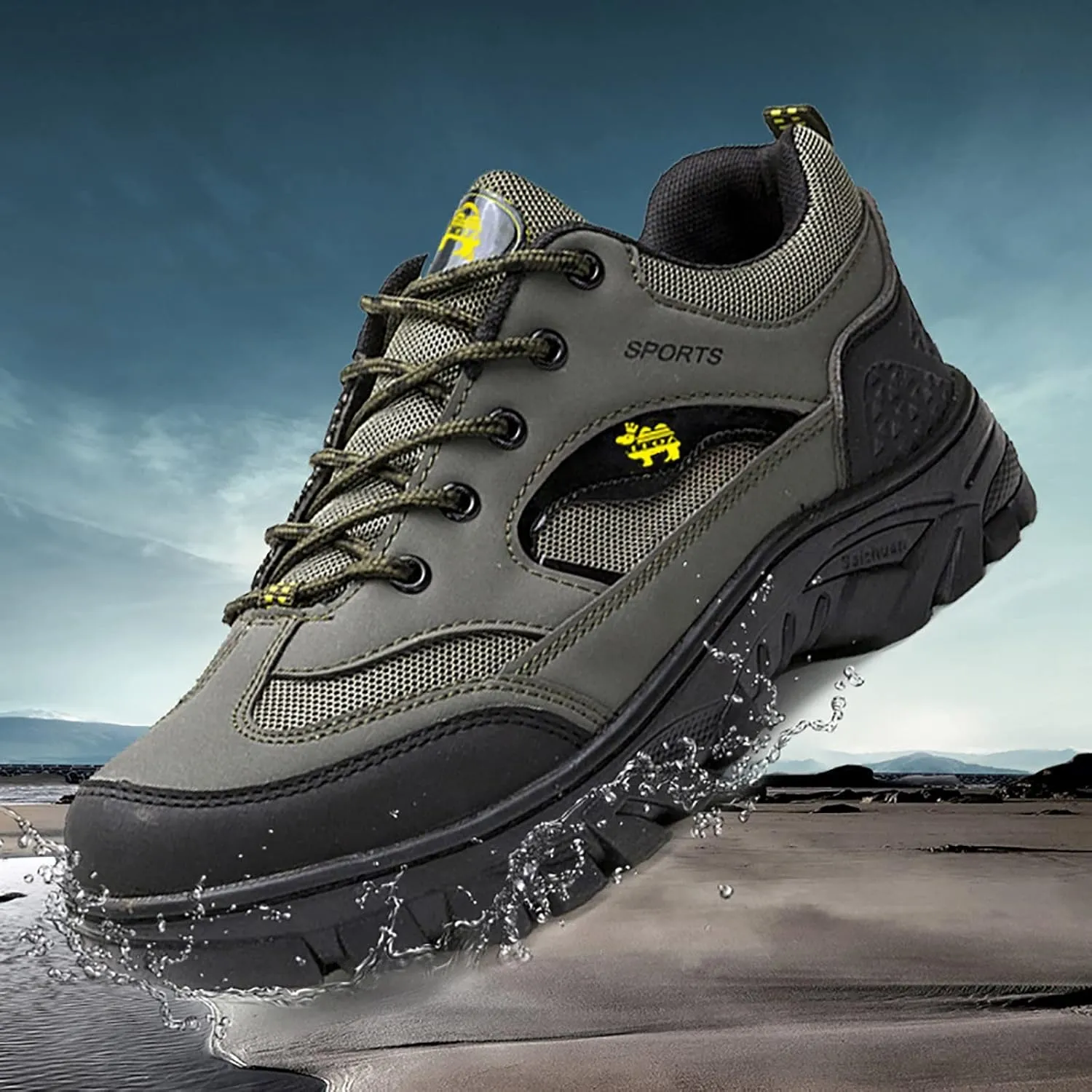 Walking Shoes for Men Fashion Casual Loafers Breathable Hiking Shoes Mens Casual Winter Sneaker