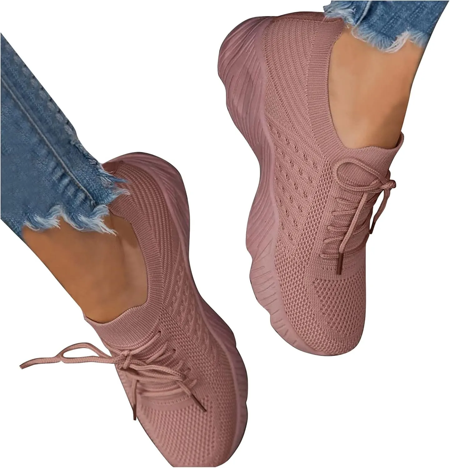 Walking Sneakers for Women Fashion Casual Comfortable Running Sneakers Breathable Lightweight Sneakers for Hiking