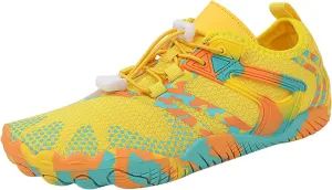 Water Shoes Men Closed Toe Non Slip Water Shoes for Hiking Women Extra Wide Water Shoes Jogging Quick Dry Pool Sports Sneaker for Beach Swim Surf Water Sport