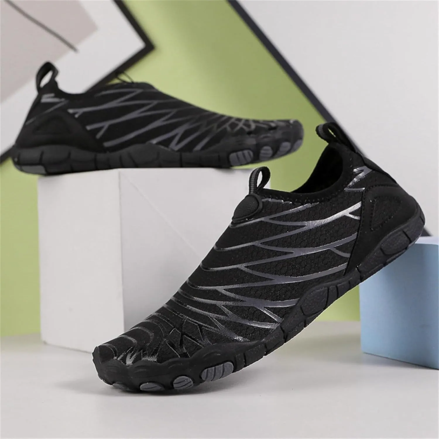 Water Shoes Men Wide Toe Box Quick Dry Aqua Sock Water Hiking Shoes Women Mens Water Shoes Wide Hiking Sandals for Men for Pool Beach Surf Walk Water Yoga