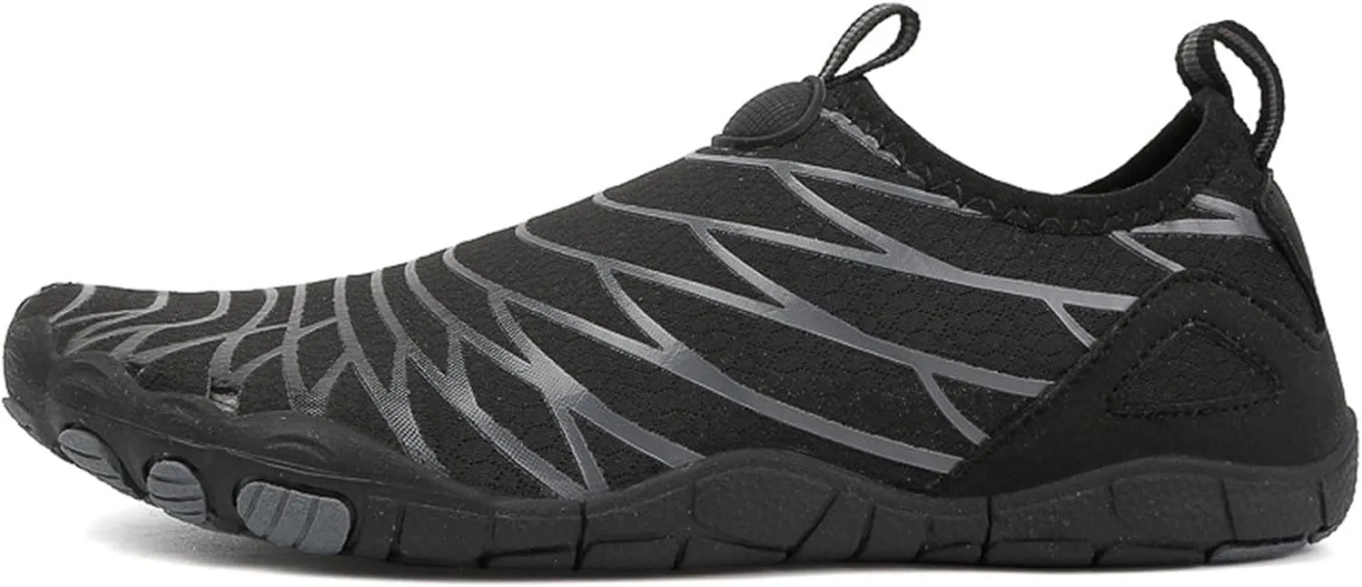 Water Shoes Men Wide Toe Box Quick Dry Aqua Sock Water Hiking Shoes Women Mens Water Shoes Wide Hiking Sandals for Men for Pool Beach Surf Walk Water Yoga