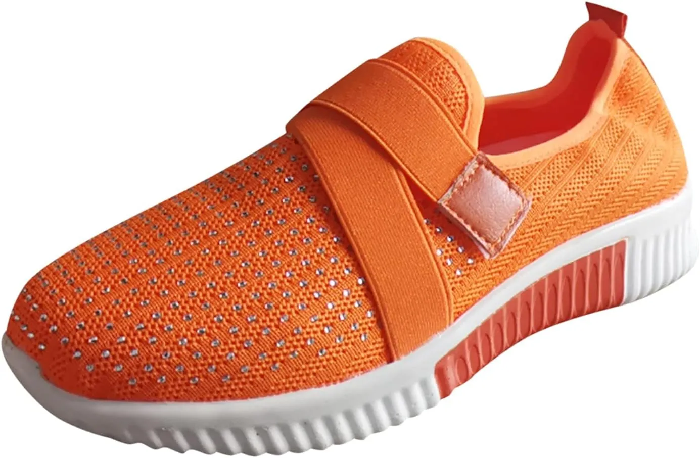 Womans Shoes Casual Breathable Tennis Shoes Work Shopping Travel Womens High Tops Breathable Mesh Walking Sneakers