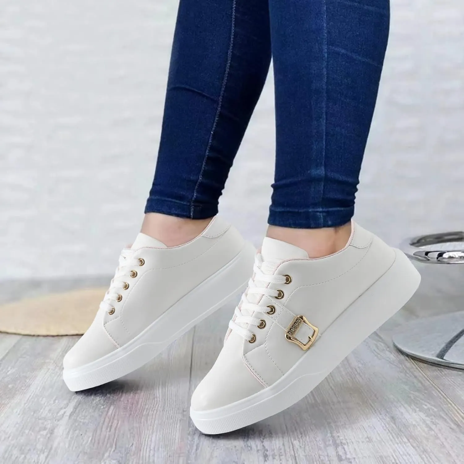 Women Elastic Slip On Sneakers Casual Walking Shoes Lightweight Canvas Comfortable Flats Non Slip Breathable Loafers