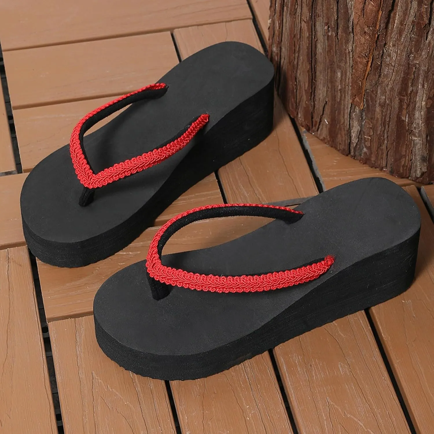 Women's Arch Support Flip Flops Walking Thong Sandals Indoor Outdoor for Summer Breathable Casual Slippers