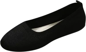 Womens Dressy Casual Walking Shoes Mesh Slip on Loafers Soft White Flats Women's Slip on Sneaker Shoe