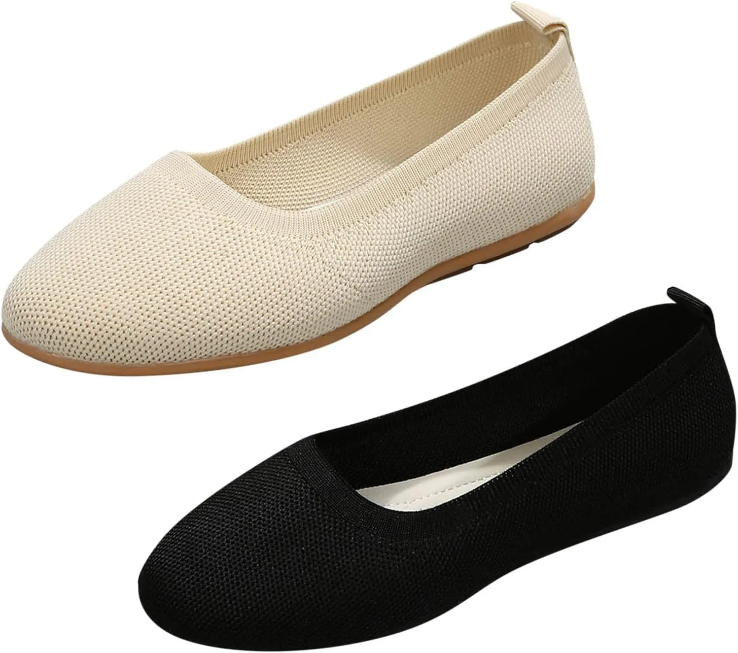 Womens Dressy Casual Walking Shoes Mesh Slip on Loafers Soft White Flats Women's Slip on Sneaker Shoe