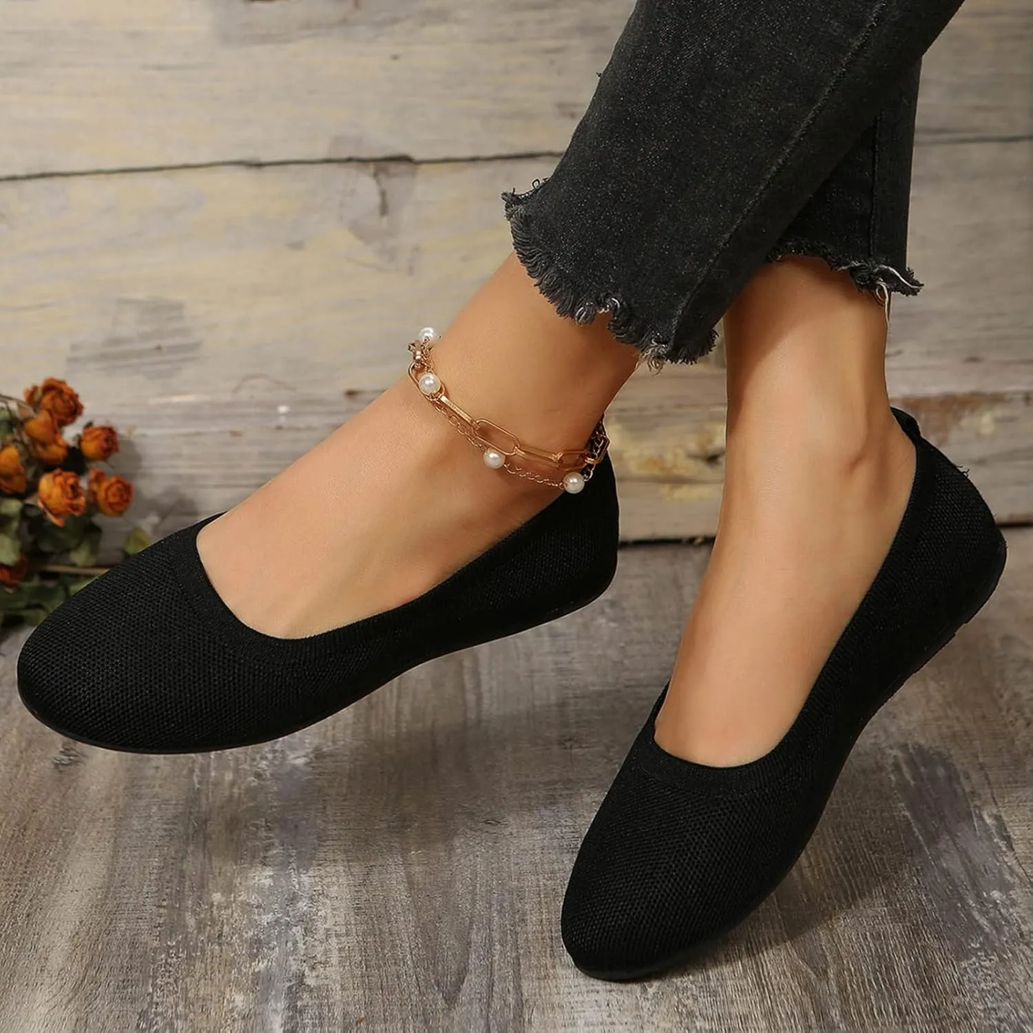 Womens Dressy Casual Walking Shoes Mesh Slip on Loafers Soft White Flats Women's Slip on Sneaker Shoe