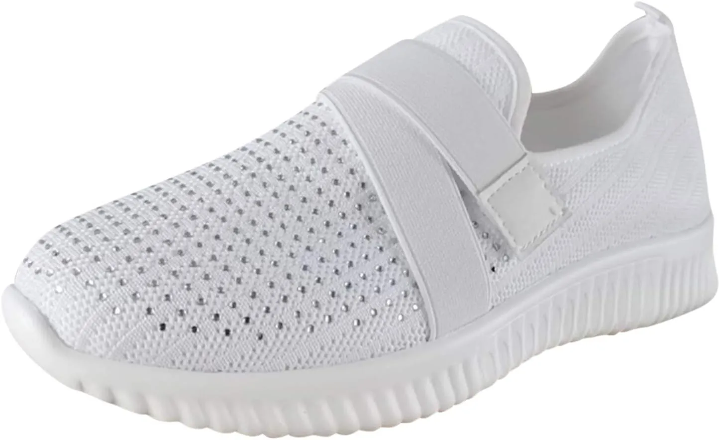 Women's Fashion Sneakers Lace Up Breathable Casual Waking Shoes Trail Running Shoes Men Glitter Loafers Women Shoes Womens White Platform Sneakers