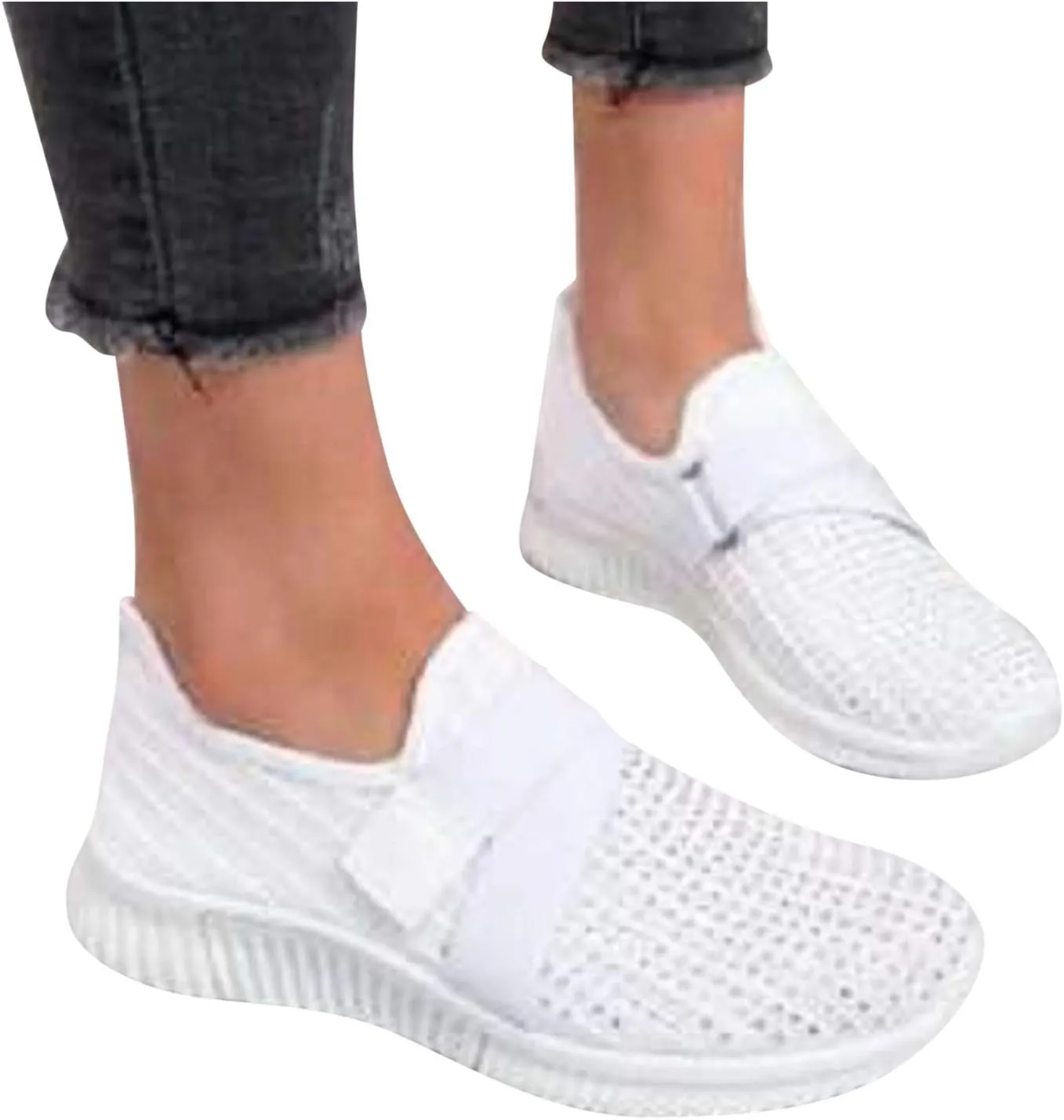 Women's Fashion Sneakers Lace Up Breathable Casual Waking Shoes Trail Running Shoes Men Glitter Loafers Women Shoes Womens White Platform Sneakers