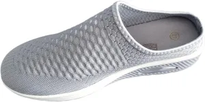 Women's Mules Clogs Shoes Breathable Mesh Wedge Walking Shoes Platform Sneakers Sport Sandals Casual Sneakers