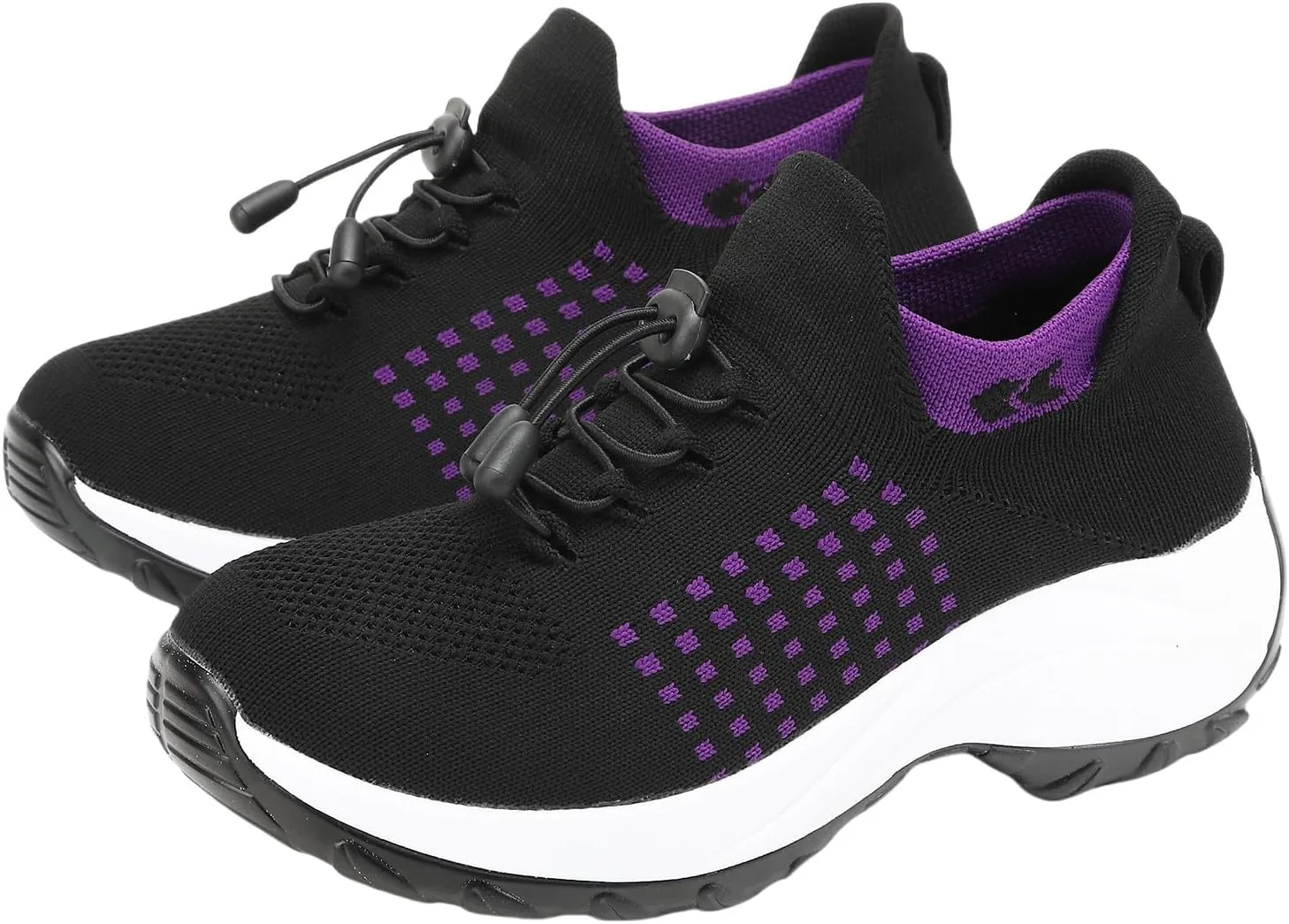 Women's Orthopedic Sneakers Comfortable Breathable Mesh Upper Walking Shoes Air Cushion Stretch Orthowear Shoes