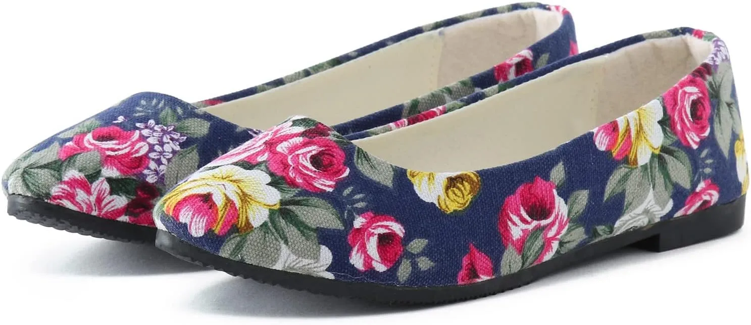 Womens Slip on Shoes Comfortable Dressy Casual Work Flats Women's Comfort Penny Loafers with Arch Support