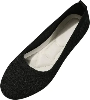 Womens Stretch Flats Casual Casual Boat Loafers Shoes for Women Women's Loafers Fashion Comfortable Flats