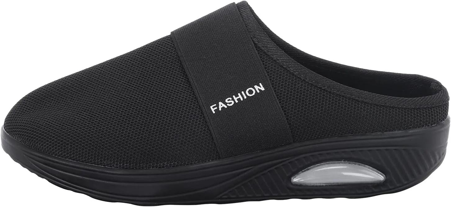 Womens Tennis Slipper Sneakers Breathable Fitness Shoes Slingback Lightweight Running Shoes Casual Platform Gym Sports Slip-Ons Mesh Spring Slippers 2025