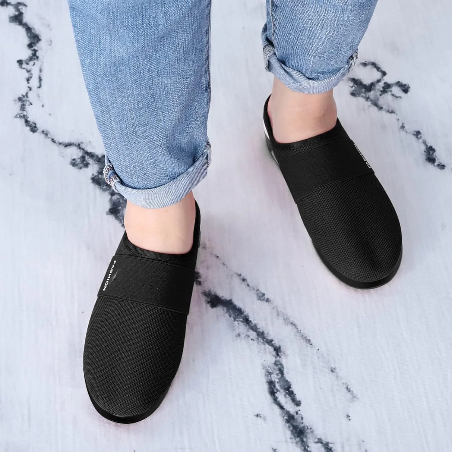 Womens Tennis Slipper Sneakers Breathable Fitness Shoes Slingback Lightweight Running Shoes Casual Platform Gym Sports Slip-Ons Mesh Spring Slippers 2025