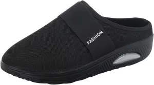 Womens Tennis Slipper Sneakers Breathable Fitness Shoes Slingback Lightweight Running Shoes Casual Platform Gym Sports Slip-Ons Mesh Spring Slippers 2025