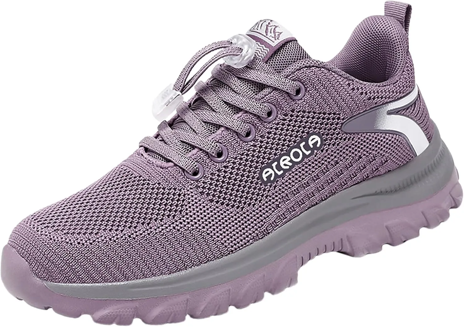 Womens Walking Shoes Slip on Comfy Knitted Non Slip Vintage Wide Running Shoes Breathable Mesh Gym Jogging Outdoor Shoes Ladies 2024 Fashion Sneakers