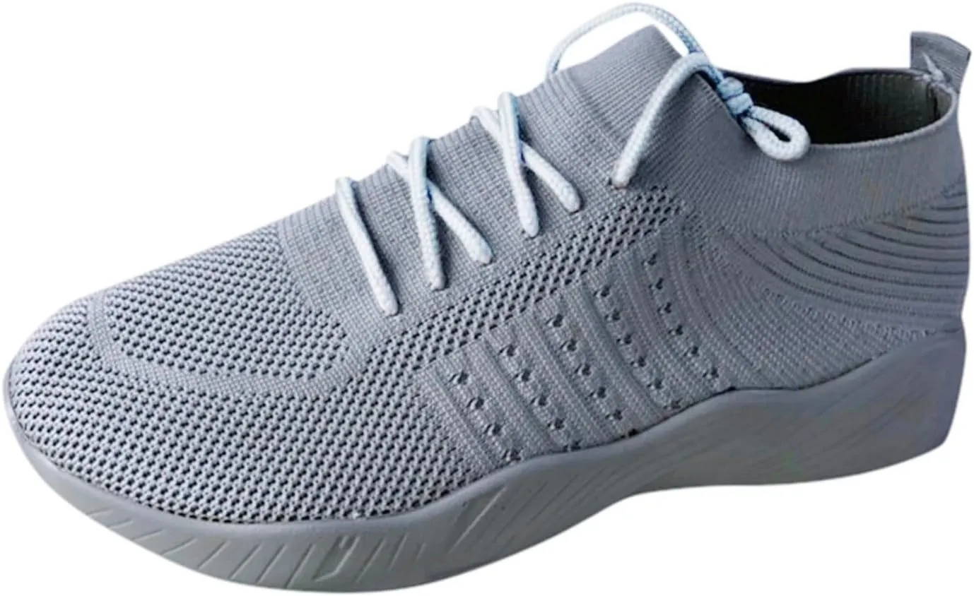 Women's Woven Orthopedic Breathable Soft Shoes Slip On Walking Shoes Arch Support Non Slip Lightweight Casual Comfortable Tennis