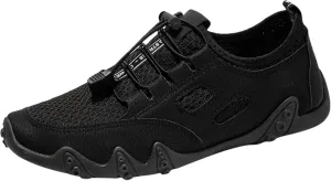 Women's Woven Orthopedic Breathable Soft Shoes Womens Running Shoes Mesh Breathable White Casual Shoes Fashion Sneakers Slip On Tennis Shoe Loafers Shoe