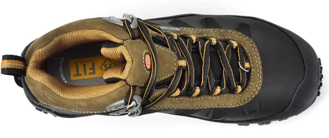 XPETI Mens Highland Waterproof Leather Hiking Boot