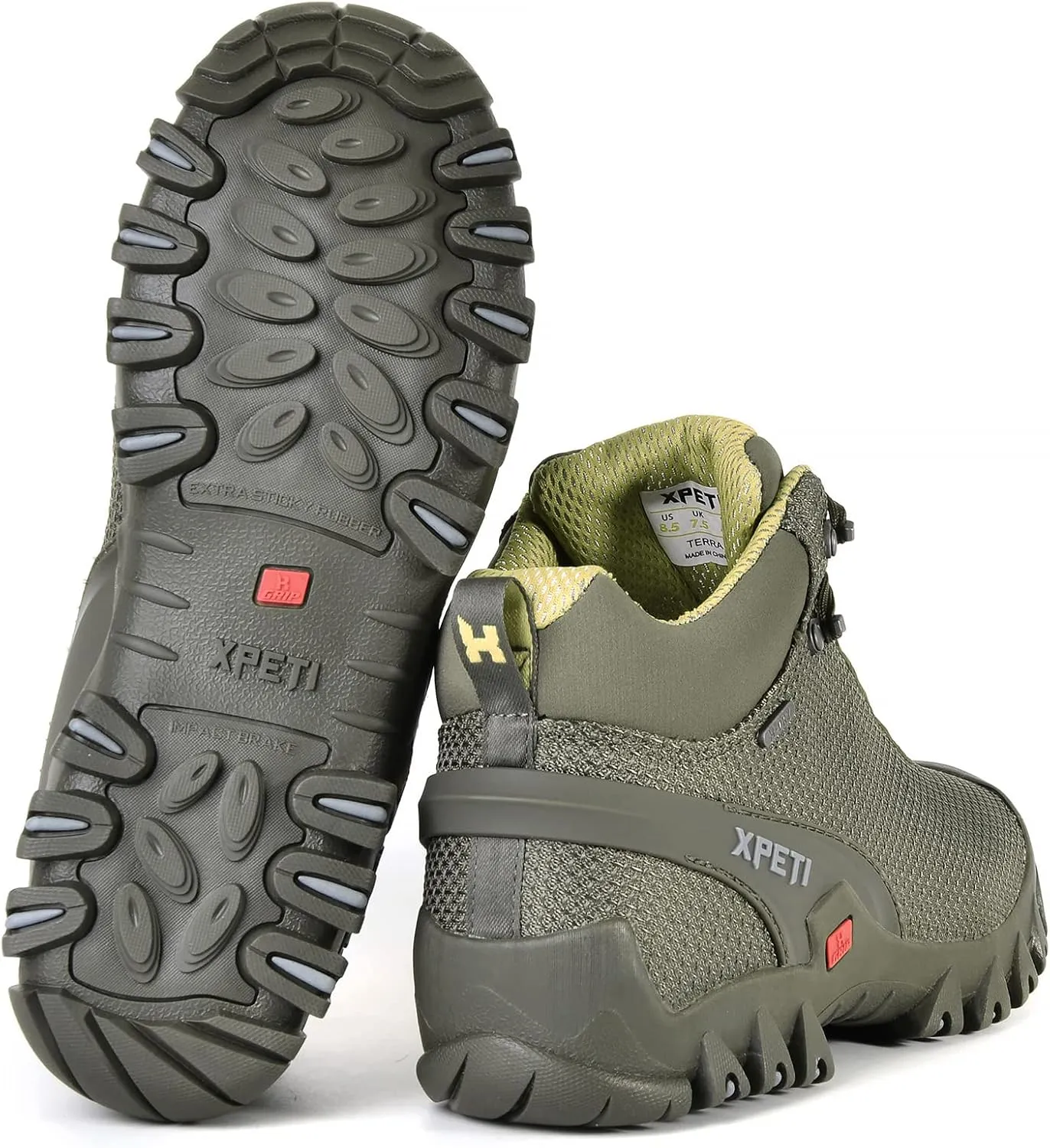 XPETI Men's TERRA Mid Hiking Boot