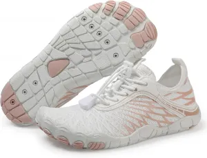 ZWRXW Barefoot Shoes Kids Boys Girls Toddler Shoes Wide Toe Box and Quick-Dry Sand Toddler Breathable Sneakers Tennis Non-Slip Hiking Footwear Comfort Anti-Slip Walking Sneakers